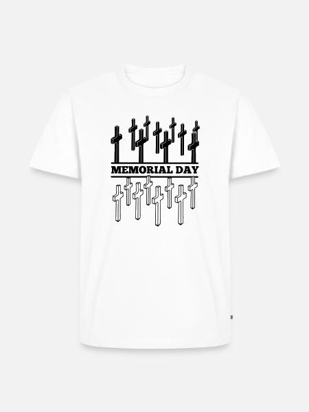 Memorial Day 2024 3 - Men's Premium Organic T-Shirt - white
