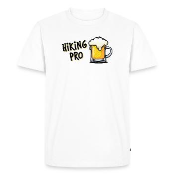 Déclaration de ravitaillement Pompe à essence Énergie Électricité - T-shirt Premium bio Homme - blanc - Devant - Nico (187cm)