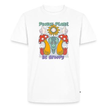 Une centrale électrique doit être cool - T-shirt Premium bio Homme - blanc - Devant - Nico (187cm)