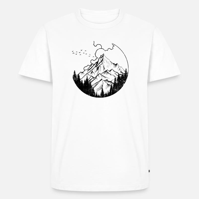 InputRequiredDesignPreview - Männer Premium Bio T-Shirt - Weiß