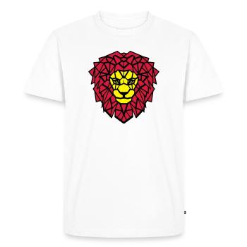 Loewe grand félin - T-shirt Premium bio Homme - blanc - Devant - Nico (187cm)