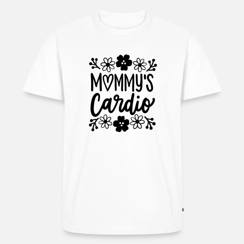 Mutter Kind Tochter Sohn - Männer Premium Bio T-Shirt - Weiß