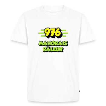 Complaining Mayotte - Men's Premium Organic T-Shirt - white - Front - Nico (187cm)
