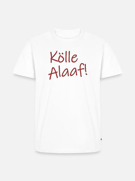 Kölle Alaaf! - Männer Premium Bio T-Shirt - Weiß