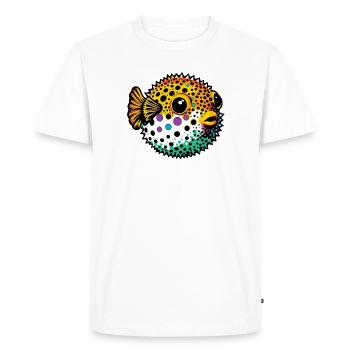 Blowfish - T-shirt Premium bio Homme - blanc - Devant - Nico (187cm)