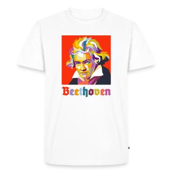 Beethoven 2 - T-shirt Premium bio Homme - blanc - Devant - Nico (187cm)
