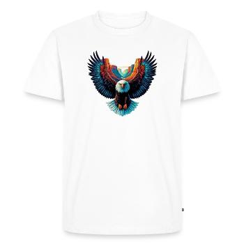 Aigle - T-shirt Premium bio Homme - blanc - Devant - Nico (187cm)