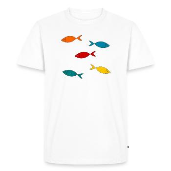anniversary. Anniversary Decade. humor. funny - Men's Premium Organic T-Shirt - white - Front - Nico (187cm)