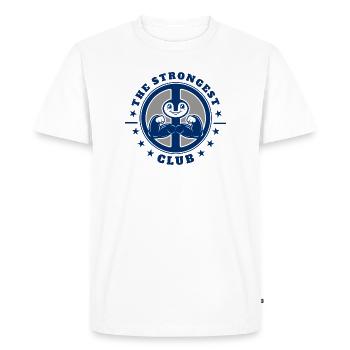 Peace movement - Men's Premium Organic T-Shirt - white - Front - Nico (187cm)