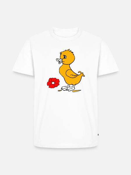 Easter chicks Happy Easter - Men's Premium Organic T-Shirt - white