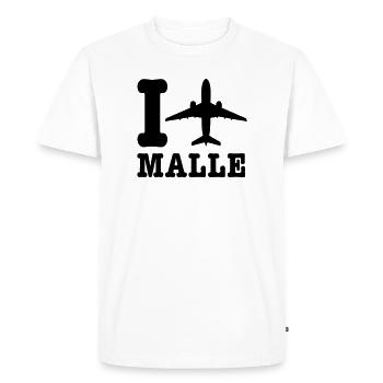 Majorca Holidays - Men's Premium Organic T-Shirt - white - Front - Nico (187cm)