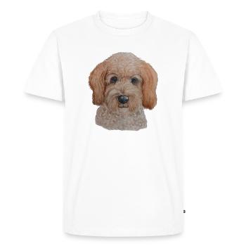 Labradoodle - T-shirt Premium bio Homme - blanc - Devant - Nico (187cm)