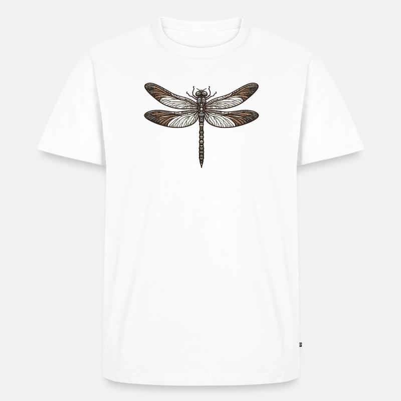 Libellule - T-shirt Premium bio Homme - blanc