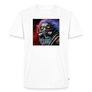 Mutant Cyberpunk - T-shirt Premium bio Homme - blanc - Devant - Nico (187cm)