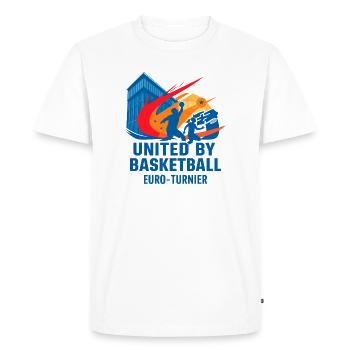 Basketball Tournament - Men's Premium Organic T-Shirt - white - Front - Nico (187cm)