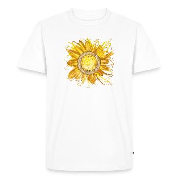 Inspiration de la porte des étoiles - Sonja Ariel von Staden - T-shirt Premium bio Homme - blanc - Devant - Nico (187cm)