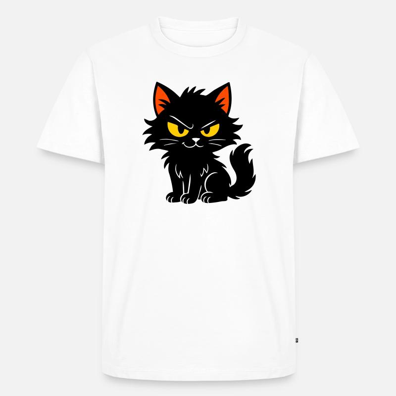 Chaton doux - T-shirt Premium bio Homme - blanc