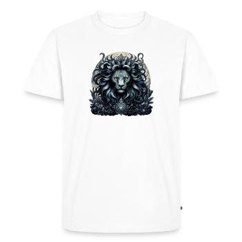 Royal elegance, majestic look - Men's Premium Organic T-Shirt - white - Front - Nico (187cm)