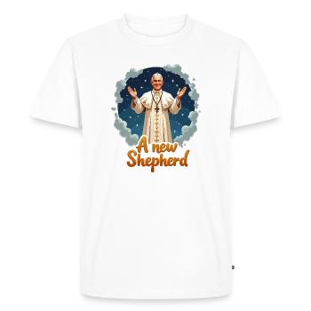 Un nouveau berger - T-shirt Premium bio Homme - blanc - Devant - Nico (187cm)
