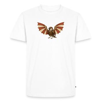 Ulmer Spatzen Berblinger - Men's Premium Organic T-Shirt - white - Front - Nico (187cm)