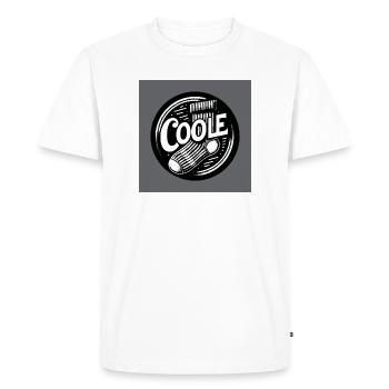 Chaussettes cool et dicton drôle - T-shirt Premium bio Homme - blanc - Devant - Nico (187cm)