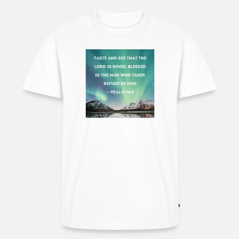 19_Psa_034_008 - Männer Premium Bio T-Shirt - Weiß