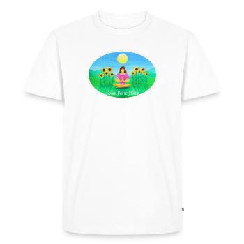 Gleichklang - Août 2025 - Sonja Ariel von Staden - T-shirt Premium bio Homme - blanc - Devant - Nico (187cm)