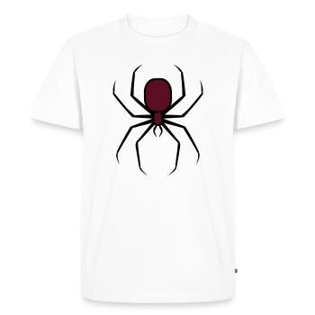 Araignée gothique inquiétante d’Halloween 3 - T-shirt Premium bio Homme - blanc - Devant - Nico (187cm)