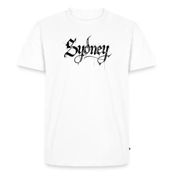 Sydney - T-shirt Premium bio Homme - blanc - Devant - Nico (187cm)