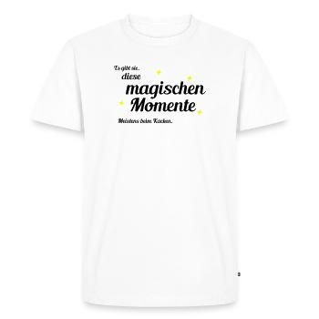 Magical moments - Men's Premium Organic T-Shirt - white - Front - Nico (187cm)