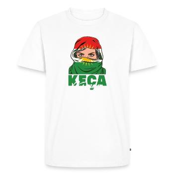 Kurdistan Kurdes Kurde impression standard - T-shirt Premium bio Homme - blanc - Devant - Nico (187cm)
