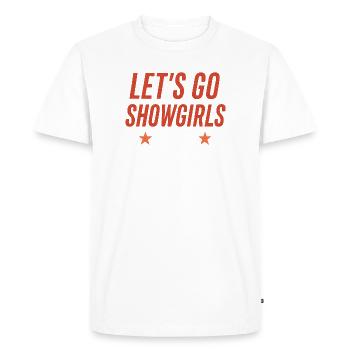 Autonomisation des showgirls Slogan Design - T-shirt Premium bio Homme - blanc - Devant - Nico (187cm)
