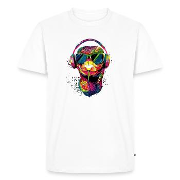 snake, python, cobra, rattlesnake, snakes - Men's Premium Organic T-Shirt - white - Front - Nico (187cm)