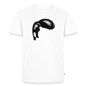 Conception de vadrouille de cheveux pour des tenues affirmées - T-shirt Premium bio Homme - blanc - Devant - Nico (187cm)