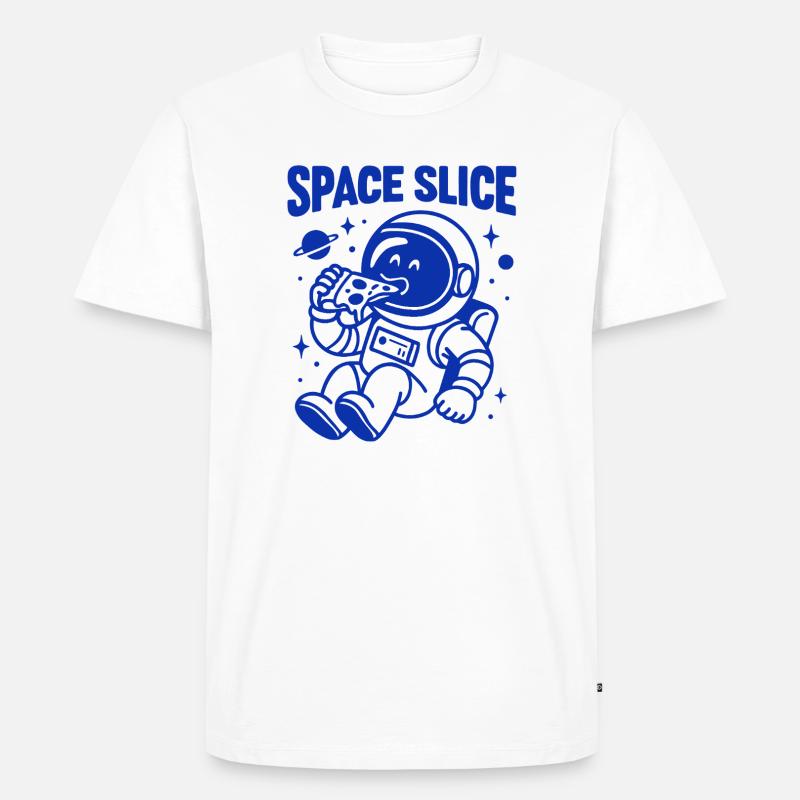 Conception de bébé astronaute de l’espace - T-shirt Premium bio Homme - blanc