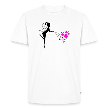 Fairy Elf Spell - Men's Premium Organic T-Shirt - white - Front - Nico (187cm)