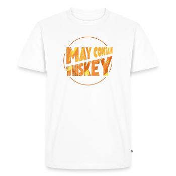 Whiskey Saying Whiskey Drinker Whiskey Lovers - Men's Premium Organic T-Shirt - white - Front - Nico (187cm)