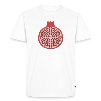 Demi-grenade - T-shirt Premium bio Homme - blanc - Devant - Nico (187cm)