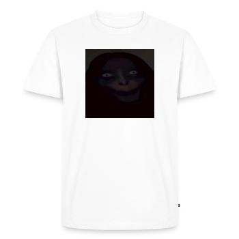 Regard nocturne à capuche - T-shirt Premium bio Homme - blanc - Devant - Nico (187cm)