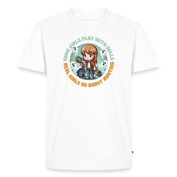 Girls Ghost Hunters Squad - Men's Premium Organic T-Shirt - white - Front - Nico (187cm)
