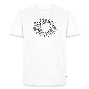 Bande dessinée Bang - T-shirt Premium bio Homme - blanc - Devant - Nico (187cm)