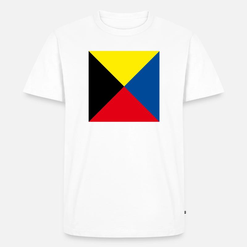 I_Require_A_Tug_Flag - Männer Premium Bio T-Shirt - Weiß