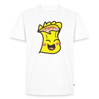 dim sum jaunes amusants - T-shirt Premium bio Homme - blanc - Devant - Nico (187cm)