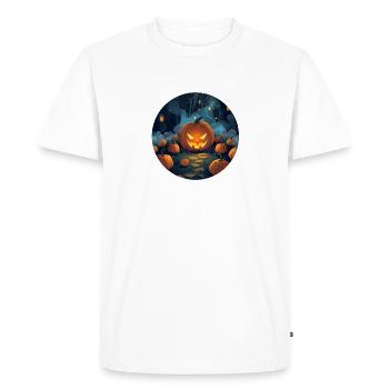 Don’t Pick the One That Glows — Halloween Art - Men's Premium Organic T-Shirt - white - Front - Nico (187cm)