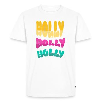 Houx - T-shirt Premium bio Homme - blanc - Devant - Nico (187cm)