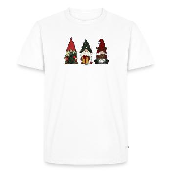 Brownie - T-shirt Premium bio Homme - blanc - Devant - Nico (187cm)
