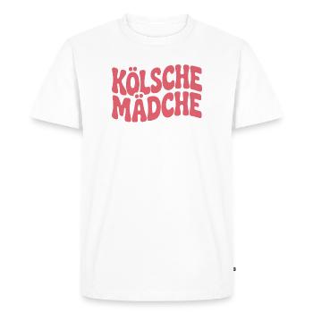 Cologne Filles Carnaval Cologne Filles - T-shirt Premium bio Homme - blanc - Devant - Nico (187cm)