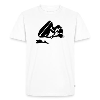 Jet ski - T-shirt Premium bio Homme - blanc - Devant - Nico (187cm)