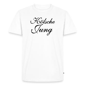 Cologne Young - T-shirt Premium bio Homme - blanc - Devant - Nico (187cm)