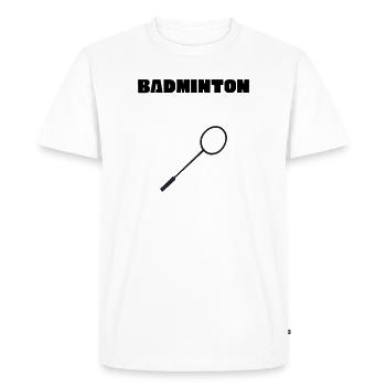 Magnifying Glass Icon - Men's Premium Organic T-Shirt - white - Front - Nico (187cm)